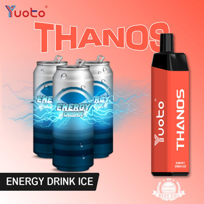 Thanos 5000 nhát 14mL 650mAh Bút Vape dùng một lần có thể sạc lại Thuốc lá điện tử Thâm Quyến