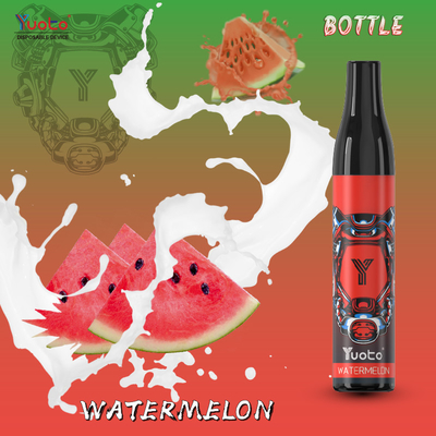 Chai Yuoto gốc 600 Puffs Vỏ dùng một lần Vape Dưa hấu 20mg Bán buôn cuộn lưới