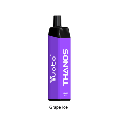 Nhà máy Bán buôn 5000 Puffs Chai dùng một lần Thuốc lá điện tử Yuoto Vape Pin sạc 650mAh