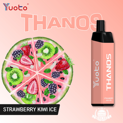 Yuoto Thanos 14ml 5000 Puff Vapes, Bút hóa hơi cuộn lưới Nicotine 2% 20mg
