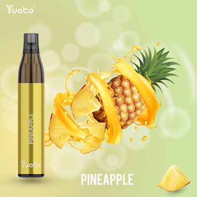 Dứa Sản Phẩm Cao Cấp Yuoto Bottlemax 600 Puffs 20mg Nicotine Pin 400mAh