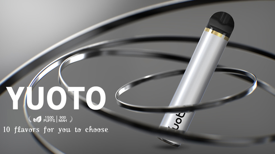 16 Hương vị 1500 Puffs Vape 5.0ml Pre Fill E Juice Pre Charge Thương hiệu Yuoto