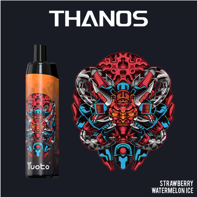 19 loại Yuoto Thanos 5000 Vape Pen dùng một lần Thuốc lá điện tử có hương vị trái cây