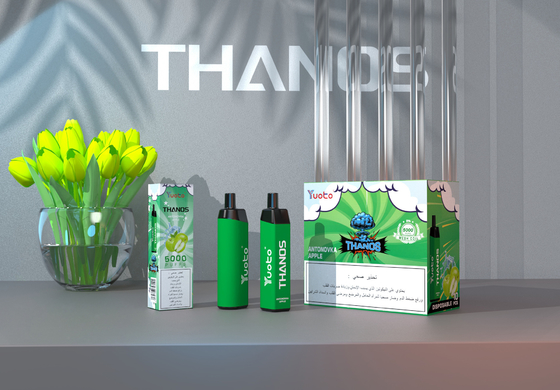 5000 Puff 14ml Yuoto Thanos E Cig, Lưới cuộn 5% Nicotine Vape Pen dùng một lần