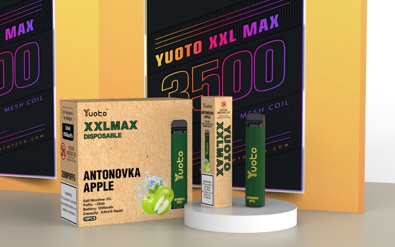 E Cigarette Rectangle Vape Pod 3500 Elf Puff Bar Khói Shisha Yuoto bút vape dùng một lần XXL Max