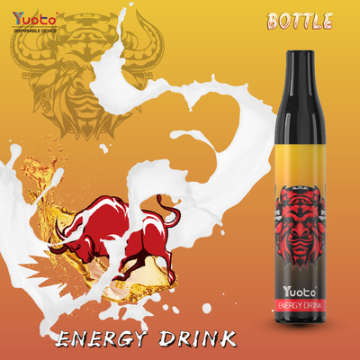 2ml E Liquid Yuoto được nạp sẵn Chai 600 Puffs Cuộn lưới 400mAh RoHS FCC dùng một lần