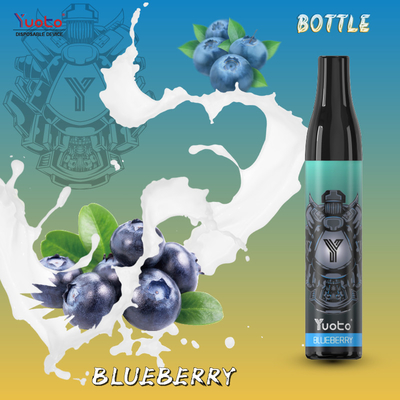 2ml E Liquid Yuoto được nạp sẵn Chai 600 Puffs Cuộn lưới 400mAh RoHS FCC dùng một lần