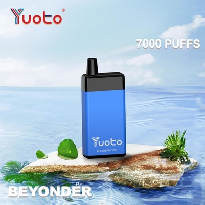 Original Yuoto Vape dùng một lần Beyonder 7000 Puffs Rechargeable Mesh Coil 15 Flavour Original