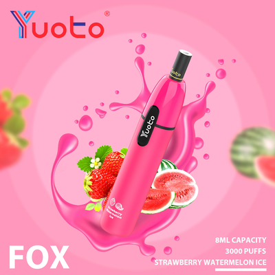 7,5ml Chất lỏng E dùng một lần Yuoto Star Vape 3000 Puffs 1000mAh RoHS FCC