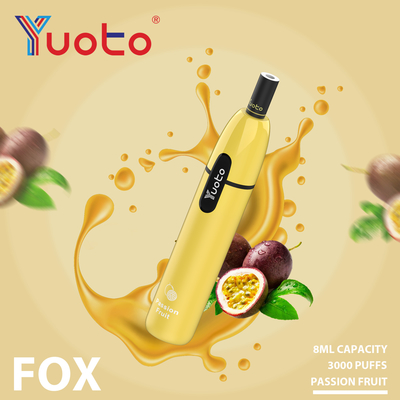 7,5ml Chất lỏng E dùng một lần Yuoto Star Vape 3000 Puffs 1000mAh RoHS FCC