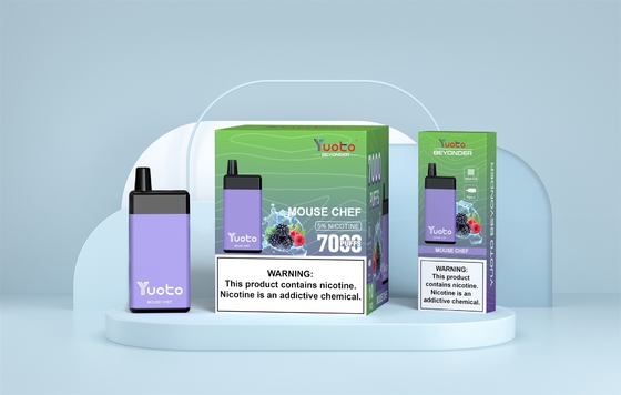 Đưa vape của bạn lên cấp độ tiếp theo với YUOTO vape dùng một lần 15 hương vị 7000 puffs