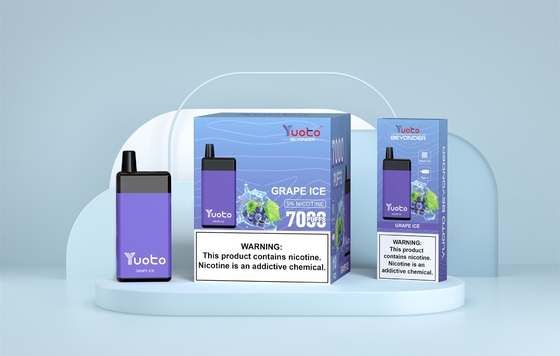 Đưa vape của bạn lên cấp độ tiếp theo với YUOTO vape dùng một lần 15 hương vị 7000 puffs