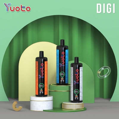 Dòng không khí có thể điều chỉnh YUOTO 15000 Puffs Vape dùng một lần với cuộn dây DualMesh 850mAh Pin 23 hương vị