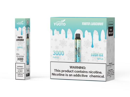 Yuoto 22 Flavoured E Cigs Nút Miễn phí, Dễ sử dụng Với Pin 1350mAh