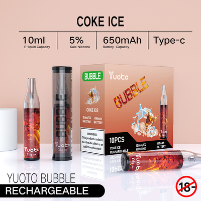 15 Hương vị Thiết bị hệ thống Pod 2300 Puffs Thiết kế hình trụ với hoa văn có kết cấu