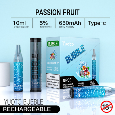 15 Hương vị Thiết bị hệ thống Pod 2300 Puffs Thiết kế hình trụ với hoa văn có kết cấu