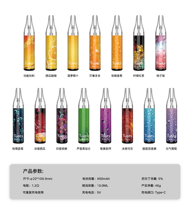 Chargeble Yuoto Bubble Type C Giao diện CE EMC ROHS Giấy chứng nhận