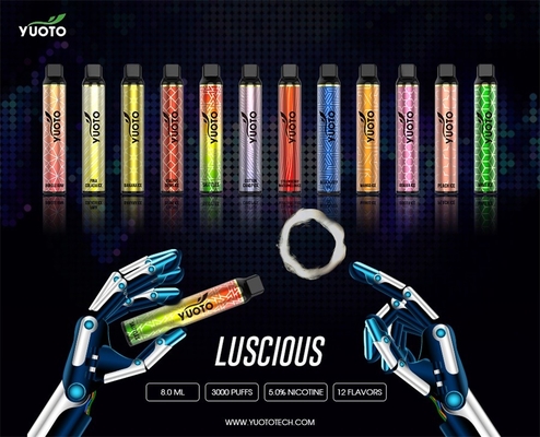 Dùng một lần vape Yuoto thuốc lá điện tử ngon vape 3000 nhát shisha pen vapes 8ml pod 1350mAh xì gà xì gà
