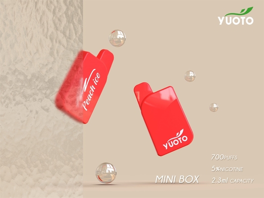 15 hương vị 700 Puffs Vape 2.3ML E Dung tích nước trái cây Chứng chỉ EMC ROHS