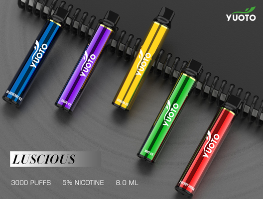 Thuốc lá điện tử Vape dùng một lần của Yuoto ngon tuyệt vời 3000 Puffs Giảm giá