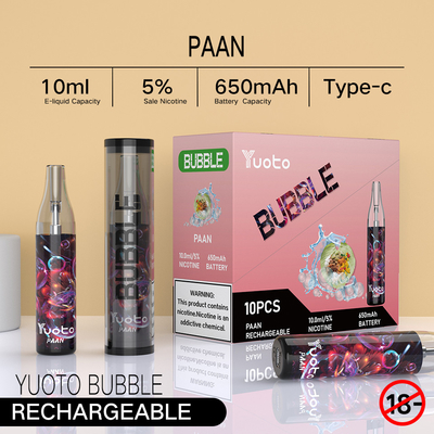 Giá bán buôn Yuoto Bubble 4500 Puffs Shining With LED Light Water Dưa hấu Ice A Chất lượng tốt cho FOB