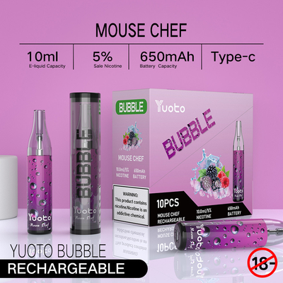 Giá bán buôn Yuoto Bubble 4500 Puffs Shining With LED Light Water Dưa hấu Ice A Chất lượng tốt cho FOB