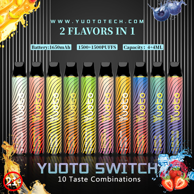 Vape dùng một lần 1650mah 3000 Puffs