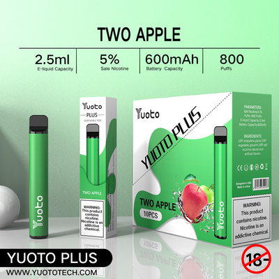 11 hương vị hỗn hợp 800 Puffs Vape OEM / ODM cho Puff Bar thư giãn