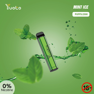 SS304 Yuoto XXL 2500 Puffs Vape dùng một lần Pin 1650mAh cho Relax Puff Bar