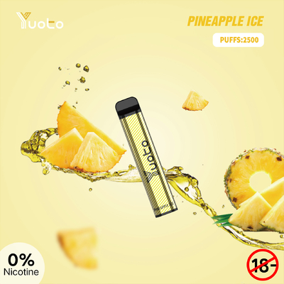 SS304 Yuoto XXL 2500 Puffs Vape dùng một lần Pin 1650mAh cho Relax Puff Bar