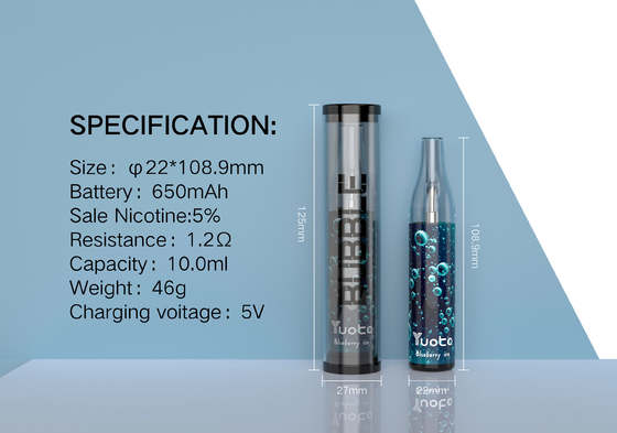 Yuoto bubble 4000puffs 650 mah 10ml mesh coil dùng một lần có thể sạc lại vape non disjunction pina colada ecig steam