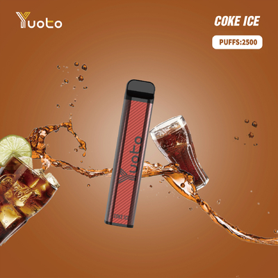 Yuoto xxl 2500puffs 1200 mah 7ml eliquid hình vuông hình vuông yuoto vape yuotovape vape pod dùng một lần