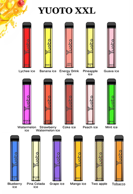 Yuoto xxl 2500puffs 1200 mah 7ml eliquid hình vuông hình vuông yuoto vape yuotovape vape pod dùng một lần