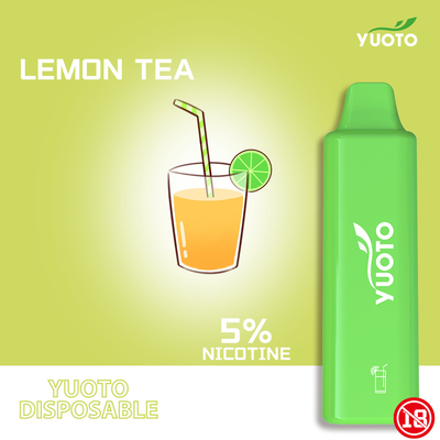 5% Nicotine 1500 Puffs Thiết bị Vape dùng một lần với pin 800 mah