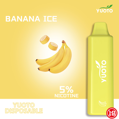 5% Nicotine 1500 Puffs Thiết bị Vape dùng một lần với pin 800 mah