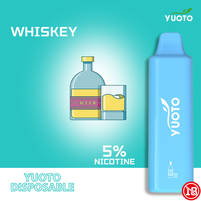 5% Nicotine 1500 Puffs Thiết bị Vape dùng một lần với pin 800 mah