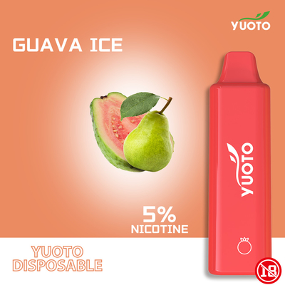 5% Nicotine 1500 Puffs Thiết bị Vape dùng một lần với pin 800 mah