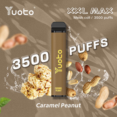 FCC 1200 Mah Yuoto Vape dùng một lần XXL MAX 3500 Puffs Thiết bị hương vị