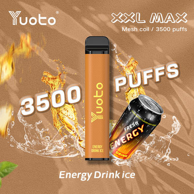 Yuoto Vape dùng một lần XXL MAX 3500 Puffs Thiết bị hương vị
