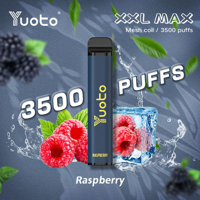XXL Yuoto Vape dùng một lần MAX 3500 Puffs Thiết bị hương vị 9 ml