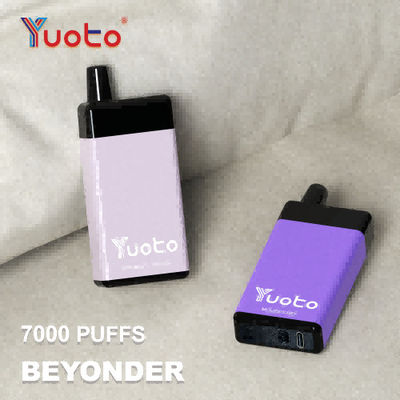 Hương vị ổn định Yuoto Beyonder 7000 Puffs Cuộn lưới Vape dùng một lần
