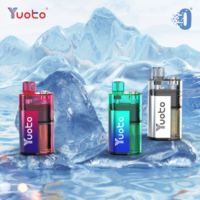 Yuoto 0° Vape dùng một lần chứa trước với 0% 2% 5% Nicotine Level