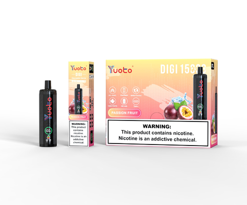 Yuoto DIGI 15000 Puffs YUOTO Vape dùng một lần Double Mesh Coil Hai chế độ