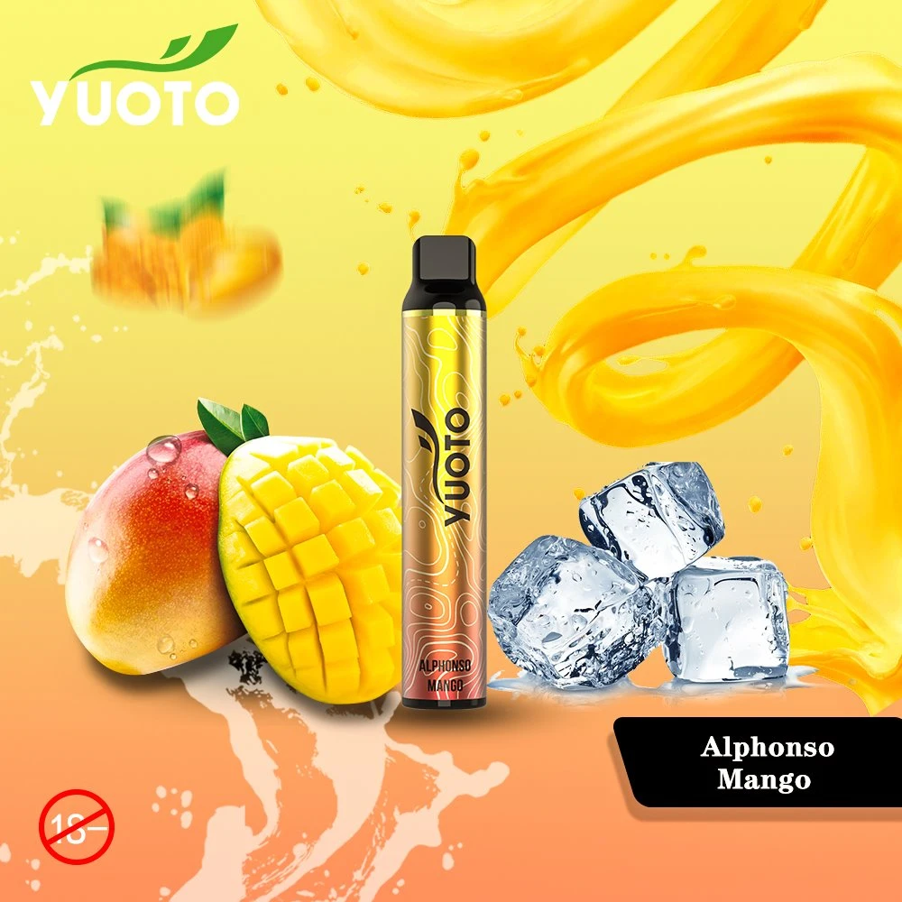 Manufacturer Yuoto Luscious 3000 Puffs Wholesale Disposable Vape Pen Pod Vaporizer Nicotine Electronic Cigarette