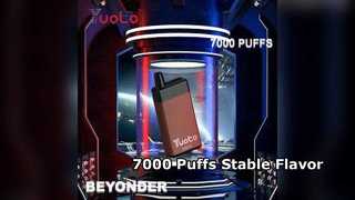 Yuoto Beyonder 7000 Puffs Cuộn lưới hương vị ổn định
